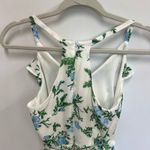 Disney PRINCESS RUFFLE MIDI RACER BACK FLORAL DRESS SIZE SMALL Photo 5