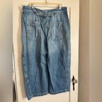 Pilcro The Arin Mid-Rise Button-Front Barrel Pant by Wide Leg Photo 5