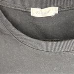 Vogue Long Sleeve Sweatshirt with Colorful Vogue Design Black Size L Photo 3