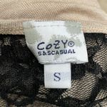 Cozy Casual Cozy S&S Casual plunging neckline top with lace panel / S / Excellent co… Photo 8