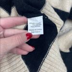 Princess Polly Striped Beige and Black Cropped Sweater Photo 3