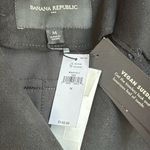 Banana Republic vegan suede Black Sleeveless Trench vest Coat size medium Photo 7