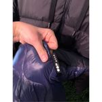 OOFWEAR LONG QUILTED PUFFER COAT SIZE 40/ US 2 OVERSIZED Black Photo 1