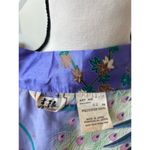 Vintage Purple Satin Peacock & Pink Lotus Open Kimono Robe Size undefined Photo 5