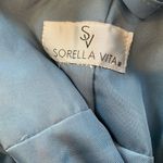 Sorella Vita NWOT  Women’s Blue Formal Gown With Leg Slit Size 10 Photo 5