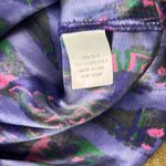 Amanda Uprichard  Geometric Purple silk dress 
Size: Small Photo 4