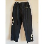 ALL TIME HIE Women's Ankle Zip Convertible Wide Leg Pants Black Size Large‎ Photo 2