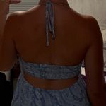 Hollister Asymmetrical Hem Halter Maxi Dress Photo 6