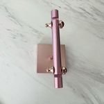 Monica Vinader Siren Stud Earrings, Pink Quartz/Rose Gold, NEW IN BOX Pink Photo 5