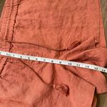 Ann Taylor LOFT 100% linen shorts pink Drawstring Elastic Waist women’s size L Photo 9
