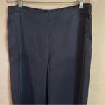 J.Jill Pure Jill Tall Lyocell Tencel “Deep Blue” Wide Leg Pull On Pants Photo 3