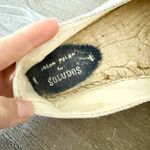 Soludos  X Jason Polan Wink Embroidered Slipper Flat in Tan Canvas - Size 6 Photo 7