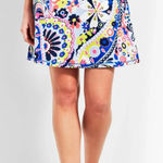 Talbots T by  Skort Floral Daisy Skirt Skort Size 2X UPF 50 Hippie Colorful NEW Photo 0