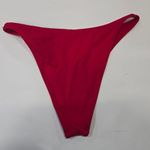 l*space Leilani Mid-Rise Bitsy Bottom in Lipstick Red & Cream Photo 6