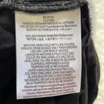 BCBGeneration Black Short Sleeve Button Down Flowy Shirt Photo 7