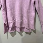J.Crew Merino V-Neck Tunic Long Sleeve Sweater Lilac XS Light Weight Photo 2