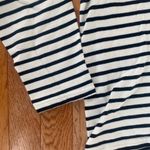 ZARA cream white and black  crewneck Photo 3