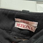 Merona  Black Dress Pants Black Trousers size 14 Photo 1