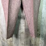 J. Jill Size XL 100% Linen Brown Capris Front Pockets Pull On Back Stretch Waist Photo 3