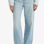 Levi's  Premium Women's Baggy Dad Jeans 30x30 Pick Sides Light Wash Photo 1