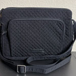 Vera Bradley Sold  Microfiber Little Hipster black Crossbody Purse Rfid Photo 0