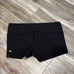 Lululemon  Wunder Under Spandex Booty Boogie Short Hot Pant Shorts Black 8 Photo 3