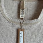 SKIMS  Cotton Rib Dress in Heather Oatmeal, Size X-Small Photo 4