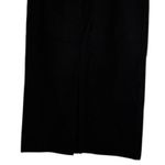 ZARA  Professional Straight Pencil Fitted Midi Stretch Skirt Back Slit L Black Photo 5