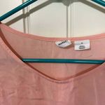 Melrose and Market Melrose and Market Pink Rayon Short Sleeve Blouse Top Size M Photo 4