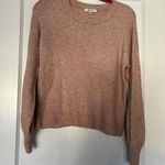 Madewell Gladwell Balloon Sleeve Pink Pullover Sweater size XXS Photo 0