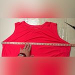 Calvin Klein  Performance Tank Top Size 3X Coral Workout New Sleeveless Gym Photo 2