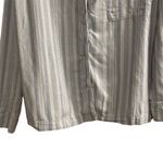 Haven Well Within Women's Striped Pajama Set XL Blue White Organic Cotton Photo 9