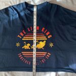 Disney The Lion King Hakuna Matata Dark Blue Cropped Spirit Jersey Size Medium Photo 6