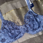 Adore Me  Blue Lace Bra Photo 1