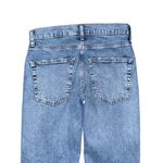 Gap  90s Loose Jeans Mid Rise Let Down Raw Split Hem Medium Wash Women’s 24 / 00P Photo 4