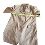 Topshop  Farrah Belted Long Blazer Oversized Boyfriend Office Preppy NWOT 8 Photo 6