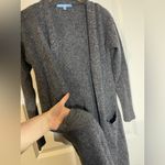 Antonio Melani  Cashmere Whimsigoth Dark Academia Open Front CozySoft Cardigan M Photo 6