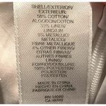 Jones New York White Cotton Linen Metallic Jacquard Skirt 4 Photo 6