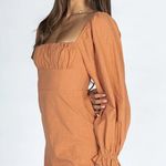 Princess Polly Pincess Polly ORIONE MINI DRESS RUST size 4  SOLD OUT  Photo 3