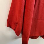 City Chic Blazer Essence Longline Jacket Rust Orange-Red Sz 24/XXL NWT Oversized Photo 12
