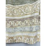 Ann Taylor  Silk Wrap Skirt Size Small Beige Mini Short Beach Resortwear Vacation Photo 3