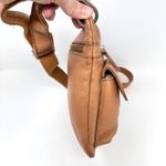 Fossil Sutton Pebbled Leather Cross Body Tan Brown Photo 3