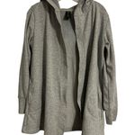 Active Life Heather Gray Hoodie Open SZ SM Fleece Soft Terry Inside Pockets Photo 0