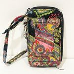 Vera Bradley  Cotton Fabric Floral Wristlet Card ID Holder Photo 1