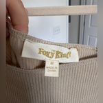 The Foxy Kind Airplane Mode Romper Tan Size M Photo 7