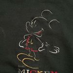 Disney Vintage  Mickey Unlimited Velva Sheen Embroidered Pullover Sweatshirt Photo 2