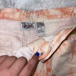 Bill Blass  Vintage Orange Floral Butterfly Print 90’s Mom Short size 14 Western Photo 6