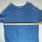 Woman Within Blue Marled Knit Sweater Size 22/24 Pullover Boat Neck Comfy Cozy Photo 7