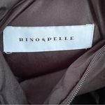 RINO & PELLE Puffer Faux Leather Quilted Shopper Tote Bag Black Photo 8