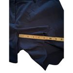 J. McLaughlin  Women's Blue Scallop Hem Chino Petal Shorts Size 10 Photo 3